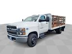 New 2024 Chevrolet Silverado 5500 Work Truck Regular Cab RWD 14' Scelzi Stake Bed for sale #248404 - photo 1