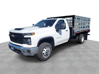2025 Chevrolet Silverado 3500 Regular Cab RWD Morgan Truck Body Stake Bed for sale #258263 - photo 1
