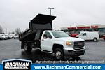 Used 2015 GMC Sierra 3500 Work Truck Regular Cab 4x4 Dump Truck for sale #23-5896A - photo 1