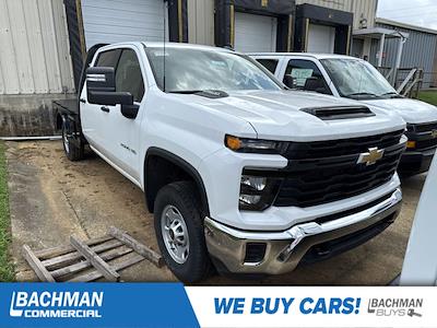 New 2024 Chevrolet Silverado 2500 Work Truck Crew Cab 4WD 8' 9" Knapheide Steel Flatbed Truck for sale #24-0399 - photo 1