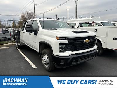 2024 Chevrolet Silverado 3500 Crew Cab 4WD, CM Truck Beds TM Deluxe Flatbed Truck for sale #24-1561 - photo 1