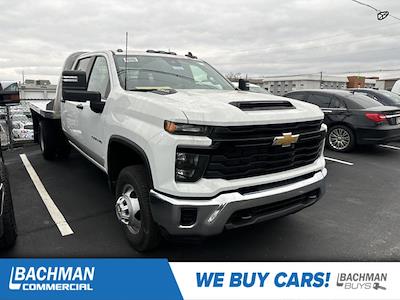 2024 Chevrolet Silverado 3500 Crew Cab 4WD, CM Truck Beds RD Model Flatbed Truck for sale #24-1642 - photo 1