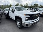 New 2025 Chevrolet Silverado 3500 Work Truck Regular Cab 4WD 9' 4" CM Truck Beds Steel Flatbed Truck with Gooseneck Hitch for sale #25-5317 - photo 3