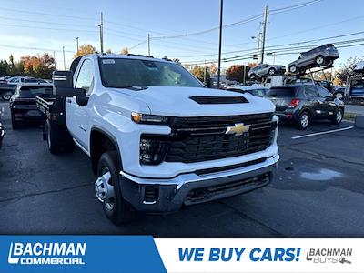 2025 Chevrolet Silverado 3500 Regular Cab DRW 4WD Blue Ridge Manufacturing Flatbed Truck for sale #25-5332 - photo 1