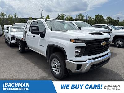 New 2025 Chevrolet Silverado 3500 Work Truck Double Cab 4WD 8' 6" Hillsboro Aluminum Flatbed Truck for sale #25-6311 - photo 1