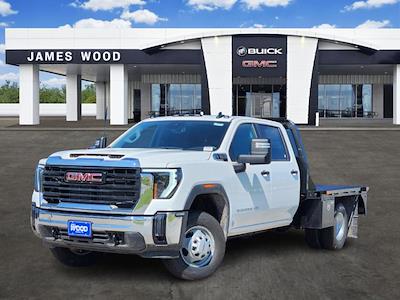 2025 GMC Sierra 3500 Crew Cab DRW 4WD Bedrock Flatbed Truck for sale #153125 - photo 1