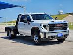 New 2025 GMC Sierra 3500 Pro Crew Cab 4WD 9' 4" Bedrock Steel Flatbed Truck for sale #153125 - photo 3