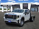 New 2025 GMC Sierra 3500 Pro Crew Cab 4WD Flatbed Truck for sale #153165 - photo 1