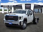 New 2025 GMC Sierra 3500 Pro Crew Cab 4WD Flatbed Truck for sale #153166 - photo 1
