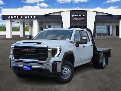 New 2025 GMC Sierra 3500 Pro Crew Cab 4WD Flatbed Truck for sale #153167 - photo 1