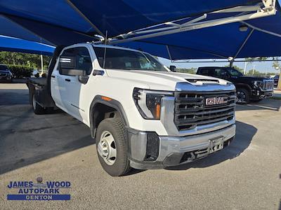 2024 GMC Sierra 3500 Crew Cab DRW 4WD Flatbed Truck for sale #253380A1 - photo 1