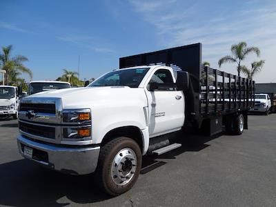 2023 Chevrolet Silverado 6500 Regular Cab DRW 4x2, Wabash Platform Truck Stake Bed for sale #231248 - photo 1