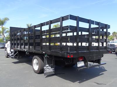 2023 Chevrolet Silverado 6500 Regular Cab DRW 4x2, Wabash Platform Truck Stake Bed for sale #231248 - photo 2