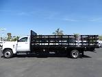 2023 Chevrolet Silverado 6500 Regular Cab DRW 4x2, Wabash Platform Truck Stake Bed for sale #231248 - photo 3