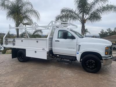 2023 Chevrolet Silverado 5500 Regular Cab DRW 4x2, 12FT CONTRACTOR BODY  231874 for sale #231874 - photo 1