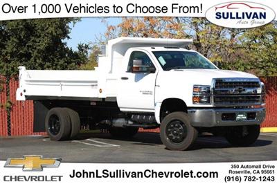 New 2019 Chevrolet Silverado 5500 Work Truck Regular Cab 4x4 11' 6" Scelzi Dump Body Dump Truck for sale #00231182 - photo 1