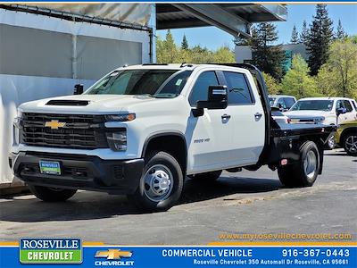 2024 Chevrolet Silverado 3500 Crew Cab 4x2, Rugby Rancher Flatbed Truck for sale #24F0083 - photo 1