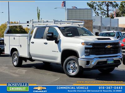 New 2024 Chevrolet Silverado 2500 Work Truck Double Cab 4x4 8' 2" Royal Service Truck for sale #24F0087 - photo 1