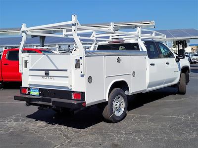 New 2024 Chevrolet Silverado 2500 Work Truck Double Cab 4x4 8' 2" Royal Service Truck for sale #24F0087 - photo 2