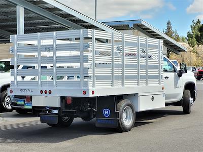 2024 Chevrolet Silverado 3500 Regular Cab 4x2, Royal Truck Body Stake Bed for sale #24F0153 - photo 2