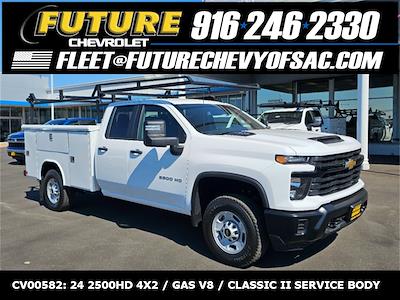 2024 Chevrolet Silverado 2500 Double Cab 4x2, Reading Classic II Steel Service Truck for sale #CV00582 - photo 1