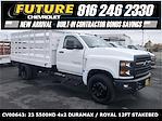 2023 Chevrolet Silverado 5500 Regular Cab DRW 4x2, Royal Truck Body Stake Bed for sale #CV00643 - photo 1