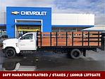 2023 Chevrolet Silverado 5500 Regular Cab DRW 4x2, Marathon Stake Bed for sale #CV00701 - photo 5