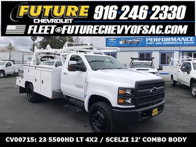 2023 Chevrolet Silverado 5500 Regular Cab DRW 4x2, Scelzi SEC Combo Body for sale #CV00715 - photo 1