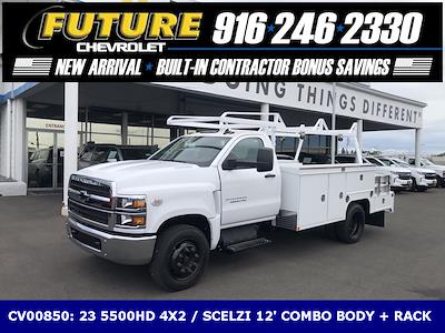 2023 Chevrolet Silverado 5500 Regular Cab DRW 4x2, Scelzi SEC Combo Body for sale #CV00850 - photo 1