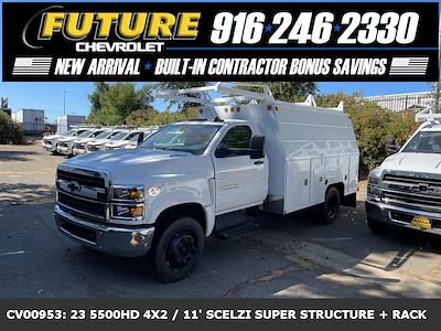 2023 Chevrolet Silverado 5500 Regular Cab DRW 4x2, Scelzi Super Structure Service Truck for sale #CV00953 - photo 1