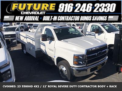 2023 Chevrolet Silverado 5500 Regular Cab DRW 4x2, Royal Contractor Truck for sale #CV00983 - photo 1