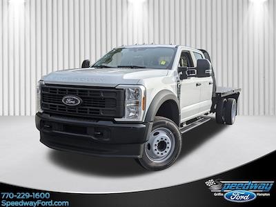 New 2024 Ford F-450 Crew Cab 11' 6" Knapheide Steel Flatbed Truck for sale #24F316 - photo 1
