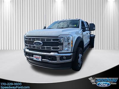 2025 Ford F-550 Crew Cab DRW 4x4 Knapheide Flatbed Truck for sale #25F121 - photo 1