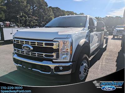 2025 Ford F-550 Crew Cab DRW 4x4 Flatbed Truck for sale #25F187 - photo 1