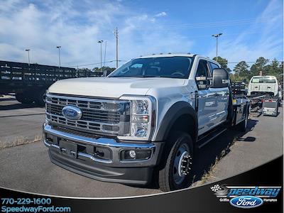 2025 Ford F-550 Crew Cab DRW 4x4 Flatbed Truck for sale #25F188 - photo 1