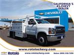 New 2019 Chevrolet Silverado 4500 Work Truck Regular Cab 4x2 12' Scelzi Contractor Truck for sale #193664T - photo 1