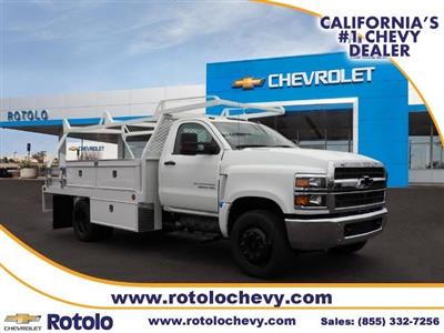 New 2019 Chevrolet Silverado 4500 Work Truck Regular Cab 4x2 12' Scelzi Stake Bed for sale #194960K - photo 1