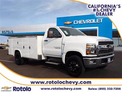 New 2019 Chevrolet Silverado 4500 Work Truck Regular Cab 4x2 12' 3" Knapheide Value-Master X Flatbed Truck for sale #195094K - photo 1