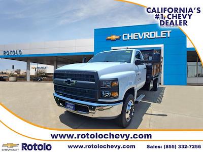 2023 Chevrolet Silverado 5500 Regular Cab DRW RWD Stake Bed for sale #233917KX - photo 1