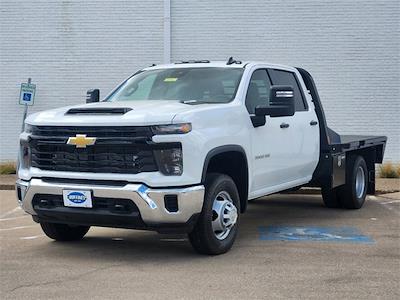 2024 Chevrolet Silverado 3500 Crew Cab RWD, CM Truck Beds RD Model Flatbed Truck for sale #CF1904 - photo 1