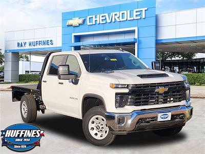 New 2024 Chevrolet Silverado 3500 Crew Cab Steel Flatbed Truck for sale #RCF1961 - photo 1