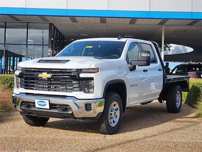 2024 Chevrolet Silverado 3500 Crew Cab 4WD, Bedrock Diamond Series Flatbed Truck for sale #CF1963 - photo 1