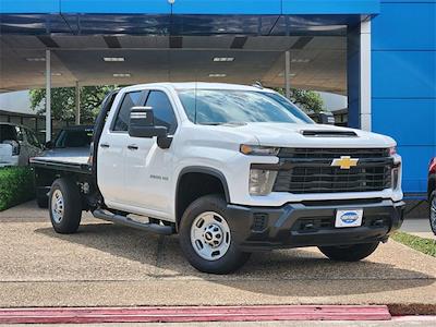 New 2025 Chevrolet Silverado 2500 Work Truck Double Cab Flatbed Truck for sale #RCF2138 - photo 1