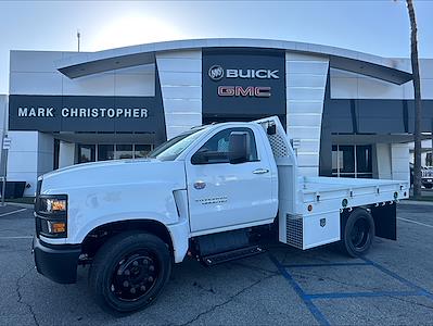 2023 Chevrolet Silverado 5500 Regular Cab DRW 4x2 Scelzi Flatbed Truck for sale #90074 - photo 1