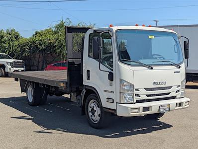 Used 2017 Isuzu NPR Regular Cab Flatbed Truck for sale #11295 - photo 1