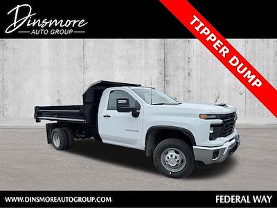 New 2024 Chevrolet Silverado 3500 Regular Cab 11' Monroe Truck Equipment Steel Dump Truck for sale #J24399 - photo 1
