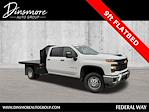 New 2024 Chevrolet Silverado 3500 Work Truck Crew Cab 4WD 12' 6" Monroe Truck Equipment Flatbed Truck for sale #J24575 - photo 1