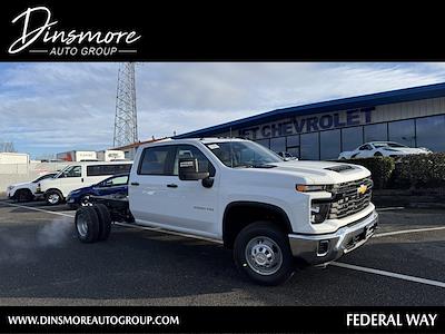 New 2025 Chevrolet Silverado 3500 Work Truck Crew Cab 4WD Cab Chassis for sale #J25222 - photo 1