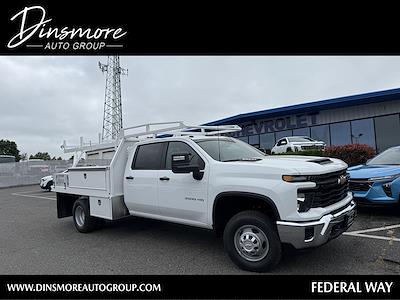 New 2025 Chevrolet Silverado 3500 Crew Cab 4WD 10' Harbor Contractor Truck for sale #J25303 - photo 1
