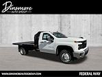 New 2025 Chevrolet Silverado 3500 Work Truck Regular Cab 4WD 12' 6" Monroe Truck Equipment Steel Flatbed Truck for sale #J25563 - photo 1